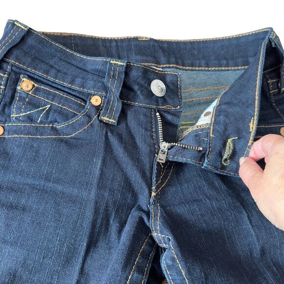 True Religion Becky Dark Wash Super T Jeans Size 26 - Picture 7 of 16